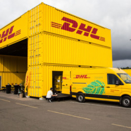 DHL Oslo City Hub is located at Filipstad, between the corresponding facilities of DB Schenker and Posten/Bring.